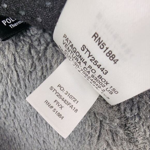 Patagonia T-Snap Pullover Size Medium Dark Grey Green - Picture 8 of 8